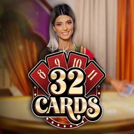 Try 32 Cards slot by Ezugi on bisoncasino.net.pl – logo image