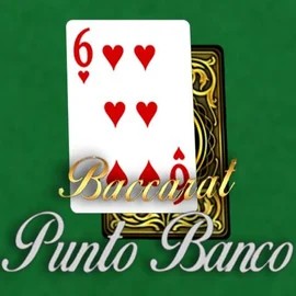 Baccarat - Punto Banco online game logo by Red Tiger Gaming on bisoncasino.net.pl