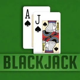 Blackjack (Relax Gaming) slot logo by Relax Gaming at Bison Casino