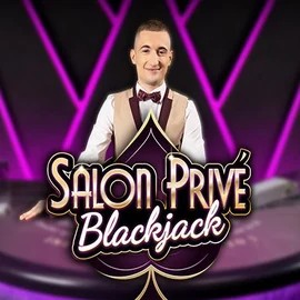 Blackjack Salon Privé logo by Ezugi at Bison Casino