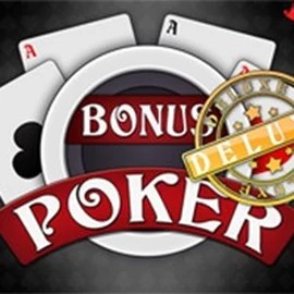 Bonus Poker Deluxe - 3 Hands slot logo by RTG (Reel Time Gaming) at Bison Casino