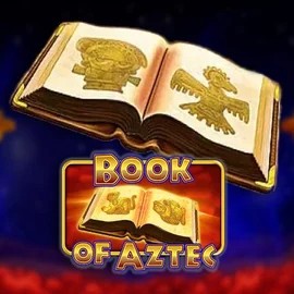 Official Slots logo: Book of Aztec by Amatic Industries at Bison Casino