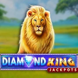 Enjoy Diamond King Jackpots by SpinPlay Games – logo hosted on bisoncasino.net.pl