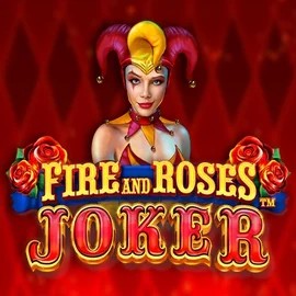 Slots logo of Fire and Roses Joker from Triple Edge Studios at Bison Casino