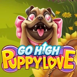 Go High Puppy Love by RubyPlay, showcased at bisoncasino.net.pl – game logo