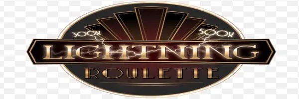 Live Casino logo of Lightning Roulette from Evolution at Bison Casino