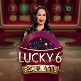 Lucky 6 Roulette casino game by Pragmatic Play – featured logo at Bison Casino