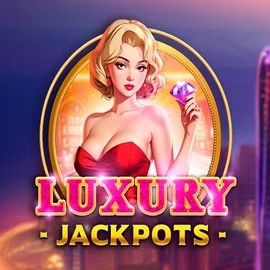 Official Jackpots logo: Luxury Jackpots by Triple Cherry at Bison Casino