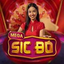 Mega Sic Bo slot icon by Pragmatic Play, available at Bison Casino