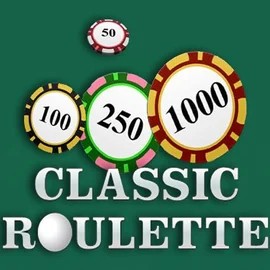 Roulette logo by OneTouch Games at Bison Casino