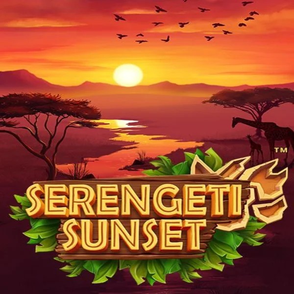 Official Slots logo: Serengeti Sunset by Skywind Group at Bison Casino