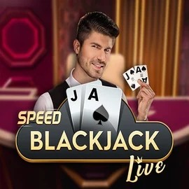 Speed Blackjack slot visual from Pragmatic Play available on bisoncasino.net.pl
