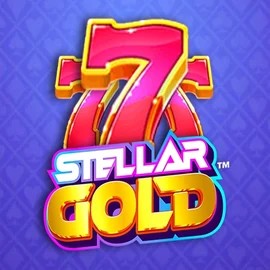 Stellar Gold logo – Slots by Snowborn Games at Bison Casino