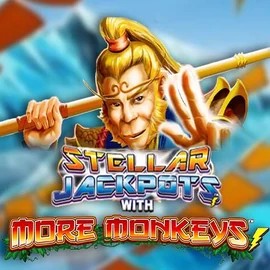 Enjoy Stellar Jackpots with More Monkeys by Lightning Box Game – logo hosted on bisoncasino.net.pl