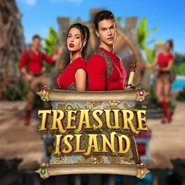 Official Live Casino logo: Treasure Island by Pragmatic Play at Bison Casino